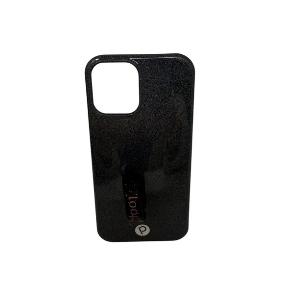 Loopy phone case & loop for iPhone 12 Pro Max black sparkle - Picture 3 of 3